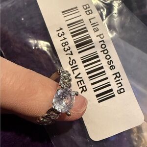 New BB Lila Propose Ring in silver